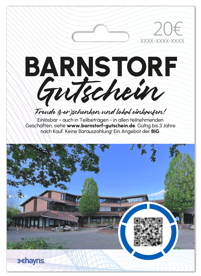 Barnstorfer Rathaus 20 Euro Gutschein Barnstorfer Rathaus 20 Euro